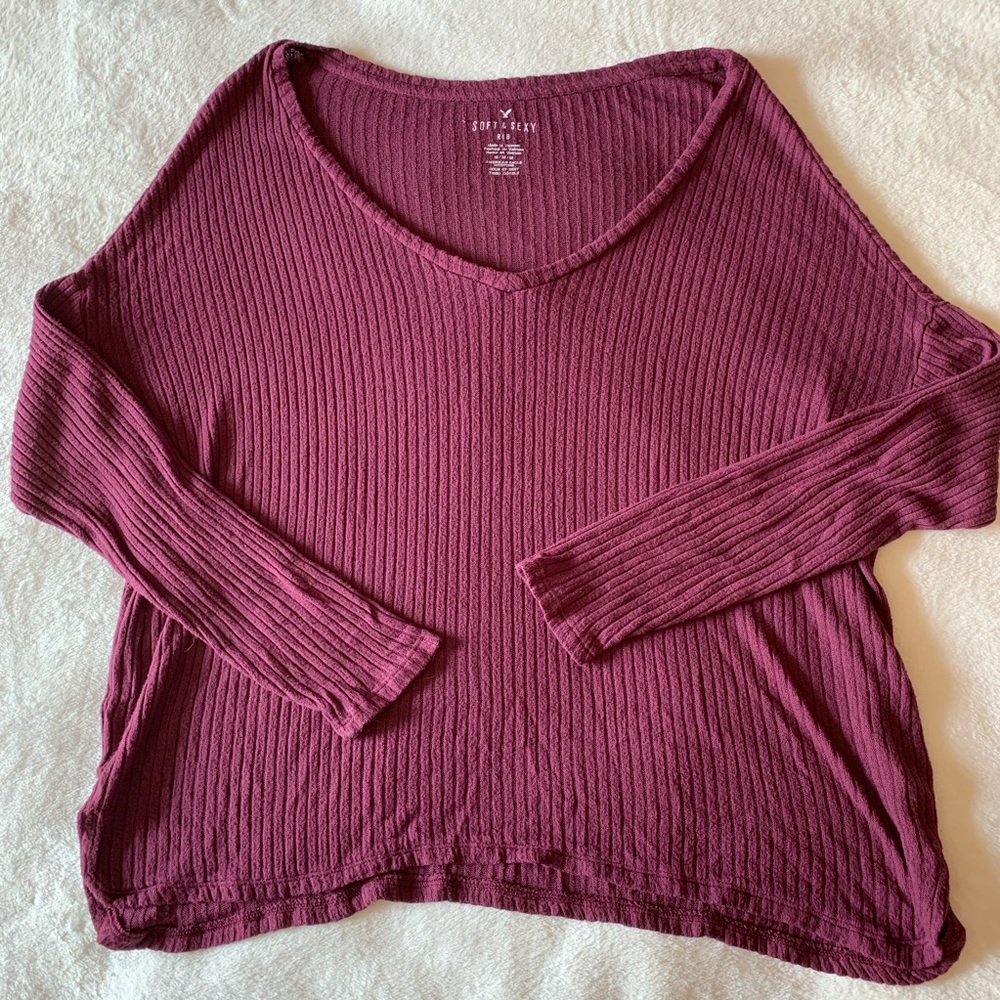 (4) Medium American Eagle Sweaters Bundle - image 2